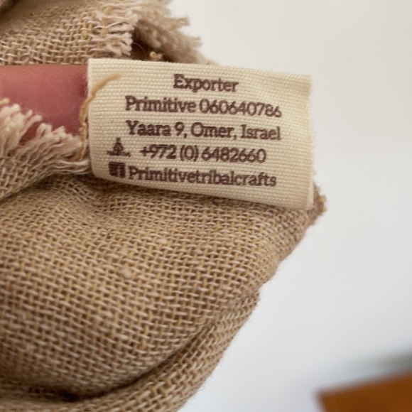 Handwoven cotton crop top - Picture 6 of 6